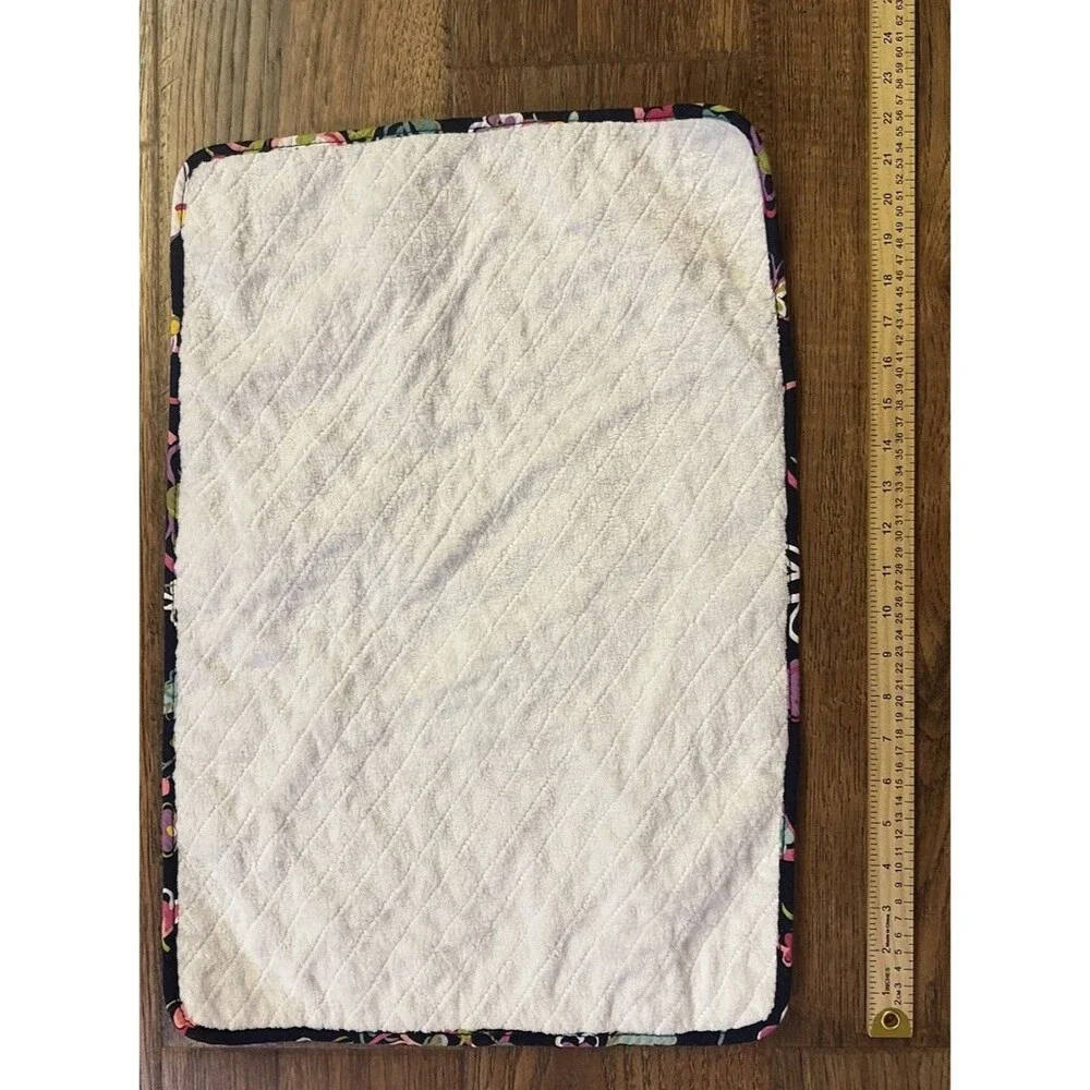 Vera Bradley Ribbons Make A Change Baby Diaper Bag w Changing Pad Retired Tote